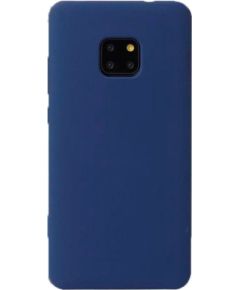 Evelatus Huawei  Mate 20 Pro Premium Soft Touch Silicone Case Midnight Blue