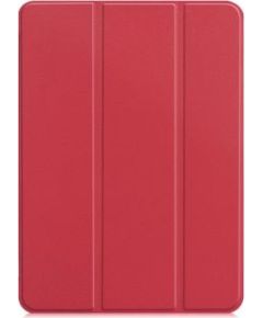 iLike Galaxy Tab A9 Plus X210 Tri-Fold Eco-Leather Stand Case  Coral Pink