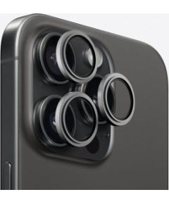 Evelatus iPhone 15 Pro / 15 Pro Max Camera Lens Protector Armor Apple Graphite
