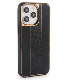 iLike iPhone 15 Pro Max Leather Case Customized Apple Black