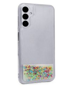 iLike Galaxy A14 5G Silicone Case Water Glitter Samsung Rainbow