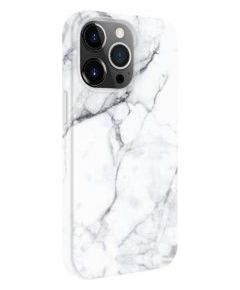 Evelatus iPhone 15 Pro Max Premium Silicone case Customized Print Apple White