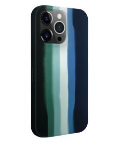 Evelatus iPhone 15 Pro Max Silicone case Multi-Colored Apple Green