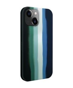 Evelatus iPhone 15 Silicone case Multi-Colored Apple Green