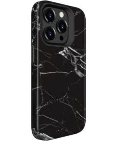 Evelatus iPhone 15 Pro Max Armor case TPU+PC Customized Print Design Marble Apple Black