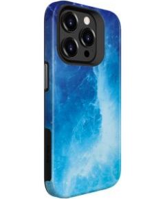 Evelatus iPhone 15 Pro Armor case TPU+PC Customized Print Design Apple Galaxy Blue