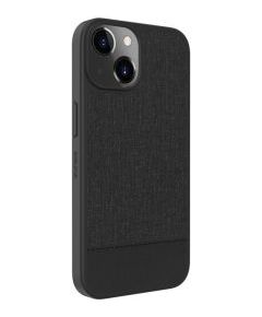 Evelatus iPhone 15 Plus Plactic Leather Magsafe Back Cover Apple Black