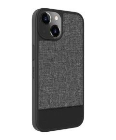 Evelatus iPhone 15 Plactic Leather Magsafe Back Cover Apple Gray