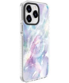 Evelatus iPhone 15 Pro Max PC+TPU With MagSafe Customized Print Apple Purple