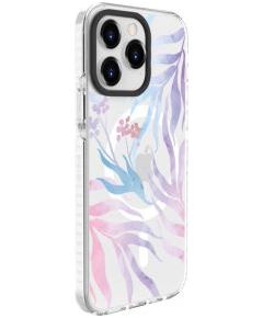 Evelatus iPhone 15 Pro PC+TPU With MagSafe Customized Print Flower Apple