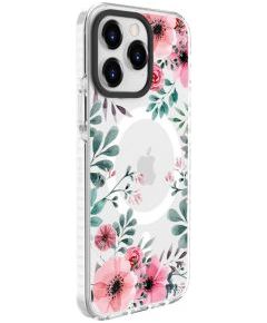 Evelatus iPhone 15 Pro PC+TPU With MagSafe Customized Print Apple Transparent