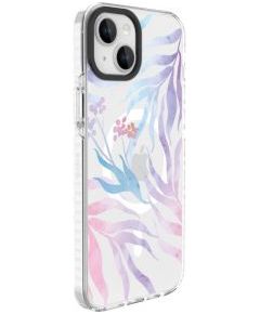 Evelatus iPhone 15 PC+TPU With MagSafe Customized Print Flower Apple