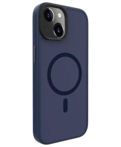 Evelatus iPhone 15 Plus Hybird Case With Magsafe PC+TPU Apple Dark Blue