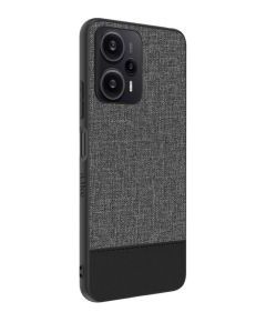 iLike Redmi Note 12 / Poco X5 Plastic Leather Back Cover Xiaomi Gray