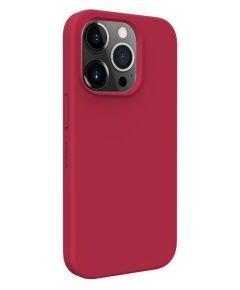 Evelatus iPhone 14 Premium Magsafe Soft Touch Silicone Case Apple Dark Red