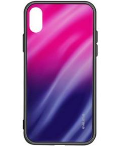 Evelatus A10 Water Ripple Full Color Electroplating Tempered Glass Samsung Gradient Pink-Purple