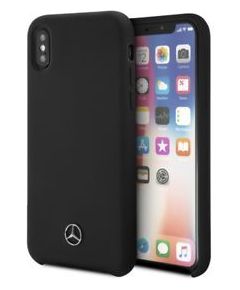 Mercedes-Benz iPhone XR Liquid Silicone Case Apple Black