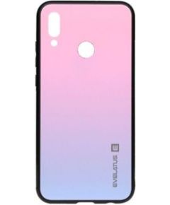 Evelatus Y7 2019 Gradient Glass Case 2 Huawei Bubble Gum