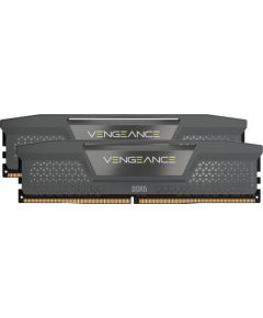 Corsair DDR5 - 32GB - 6000 - CL - 30 (2x 16 GB) dual kit, RAM (grey, CMK32GX5M2B6000Z30, Vengeance, AMD EXPO)