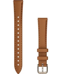 Garmin watch strap Lily 2 Leather, tan/cream gold