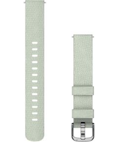 Garmin watch strap Lily 2 Nylon, sage gray/silver
