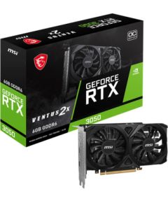 MSI Geforce RTX 3050 VENTUS 2X 6G OC NVIDIA 6 GB GDDR6