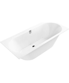 Villeroy & Boch vanna Oberon 2.0 Duo, 1700x750 mm, ar kājām un sifonu, balta Quaryl®