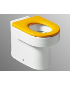 Roca pods bērniem Happening, 270x415 mm, universāls izvads, balts Tualetes Podi uz grīdas