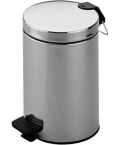 Keuco atkritumu tvertne ar pedāli Plan, 5l, hroms Мусорные контейнеры