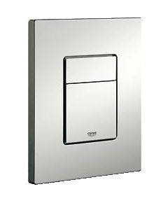 Grohe taustiņš Skate Cosmo duo, 156x197 mm, horizontāls/vertikāls, matēts hroms