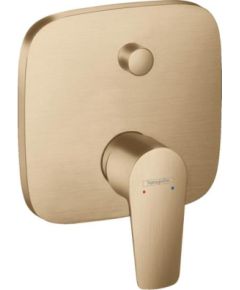 Hansgrohe iebūvējamā vannas maisītāja Talis E virsapmetuma daļa, brushed bronze