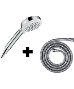 Hansgrohe komplekts - rokas duša Crometta 100 Vario + dušas vads 1750 mm, hroms
