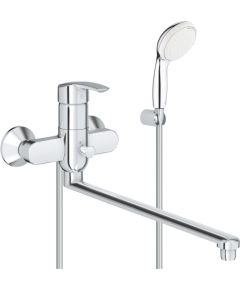 Grohe vannas maisītājs Multiform ar garo izvadu un Tempesta Duo dušu, hroms