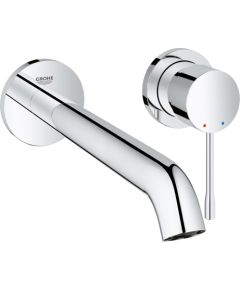 Grohe iebūvējamā izlietnes maisītāja Essence virsapmetuma daļa, 2 caurumu, iztece 230 mm, no sienas, hroms