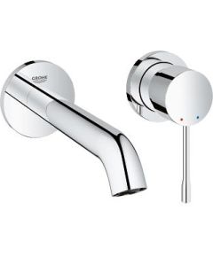 Grohe iebūvējamā izlietnes maisītāja Essence virsapmetuma daļa, 2 caurumu, iztece 183 mm, no sienas, hroms