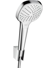 Hansgrohe rokas dušas komplekts Croma Select E Vario Porter, 1250 mm, balta/hroms