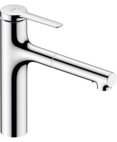 Hansgrohe virtuves izlietnes maisītājs ar izvelkamu dušu Zesis M33-160 2jet, hroms + sBox