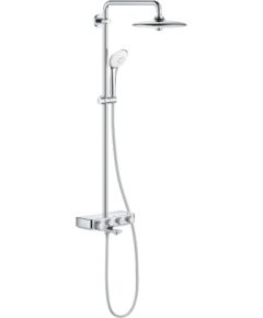Grohe dušas sistēma ar vannas termostatu SmartControl Euphoria Mono 260, hroms