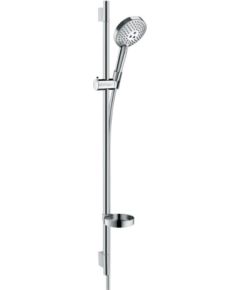 Hansgrohe rokas dušas komplekts Raindance Select S 120 3jet P Unica`S Puro, 900 mm, ar ziepju trauku, hroms