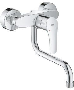 Grohe virtuves izlietnes maisītājs Eurosmart, iztece 216 mm, no sienas, hroms