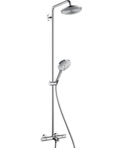 Hansgrohe dušas sistēma ar vannas termostatu Raindance Select S 240 1jet/Raindance Select S 120 3jet, hroms