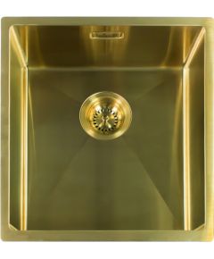 Reginox virtuves izlietne Miami (L), viena bļoda, 500x400 mm, gold
