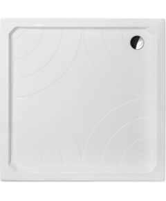 dušas paliktnis Cola P, 800x800 mm, h=170 mm, balts akrila Душевые поддоны