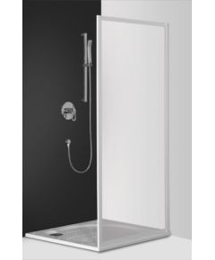 dušas siena LLB, 700 mm, h=1900, briliants/caurspīdīgs stikls