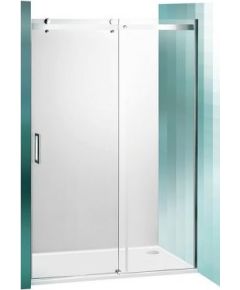 dušas durvis AMD2, 1300 mm, h=2000, briliants/caurspīdīgs stikls