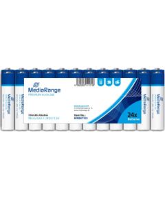 Media Tech BATTERY ALKALINE AAA 1.5V/24PCS MRBAT103 MEDIARANGE