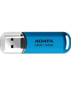 MEMORY DRIVE FLASH USB2 64GB/BLUE AC906-64G-RWB A-DATA