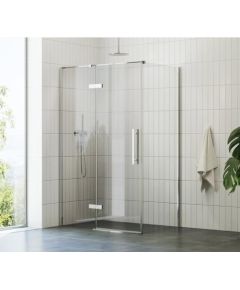 Ravak dušas siena COPS, 900 mm, h=1950, hroms/caurspīdīgs stikls