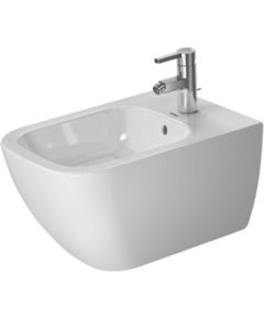 Duravit bidē Happy D.2, stiprināms pie sienas, 355x540 mm, Durafix, anthracite matt