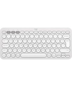 LOGITECH K380S Bluetooth Keyboard - TONAL WHITE - US INT'L